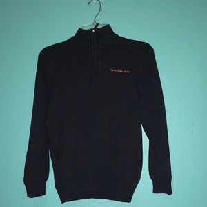 Calvin Klein Jeans Quarter Zip Sweater